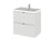 Hudson Reed Fusion Vanity Unit - Wall Hung 2 Drawer Unit with Basin - Unbeatable Bathrooms