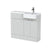 Hudson Reed Fusion 1000/1100mm Vanity Unit Pack - Floor Standing 2 Door Unit with Semi Recessed Basin - Unbeatable Bathrooms
