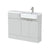 Hudson Reed Fusion 1000/1100mm Vanity Unit Pack - Floor Standing 2 Door Unit with Semi Recessed Basin - Unbeatable Bathrooms