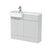 Hudson Reed Fusion 1000/1100mm Vanity Unit Pack - Floor Standing 2 Door Unit with Semi Recessed Basin - Unbeatable Bathrooms
