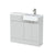 Hudson Reed Fusion 1000/1100mm Vanity Unit Pack - Floor Standing 2 Door Unit with Semi Recessed Basin - Unbeatable Bathrooms