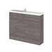 Hudson Reed Fusion 1200mm Compact Vanity Unit Pack - Floor Standing 2 Door Unit - Unbeatable Bathrooms