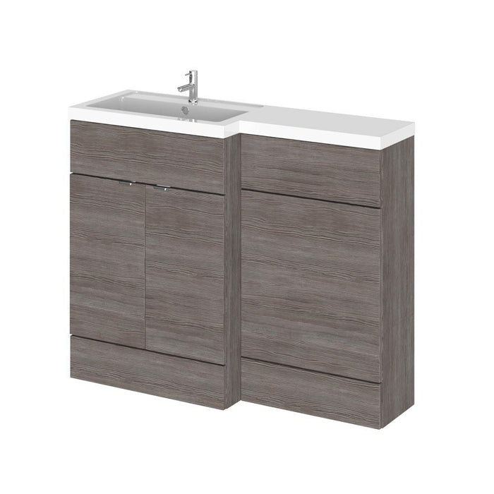 Hudson Reed Fusion 1200mm Compact Vanity Unit Pack - Floor Standing 2 Door Unit - Unbeatable Bathrooms