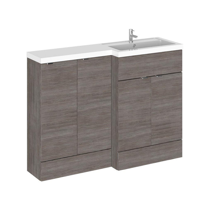 Hudson Reed Fusion 1200mm Vanity Unit Pack - Floor Standing 2 Door Unit - Unbeatable Bathrooms