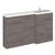 Hudson Reed Fusion 1500mm Vanity Unit Pack - Floor Standing 3 Door Unit - Unbeatable Bathrooms