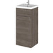 Hudson Reed Fusion Vanity Unit - Floor Standing 1 & 2 Door Units with Polymarble Basin - Unbeatable Bathrooms