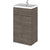 Hudson Reed Fusion Vanity Unit - Floor Standing 1 & 2 Door Units with Polymarble Basin - Unbeatable Bathrooms