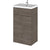 Hudson Reed Fusion Vanity Unit - Floor Standing 2 Door Unit with Basin (Full Depth) - Unbeatable Bathrooms