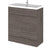 Hudson Reed Fusion Vanity Unit - Floor Standing 1 & 2 Door Units with Polymarble Basin - Unbeatable Bathrooms