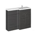Hudson Reed Fusion 1200mm Compact Vanity Unit Pack - Floor Standing 2 Door Unit - Unbeatable Bathrooms