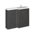 Hudson Reed Fusion 1200mm Compact Vanity Unit Pack - Floor Standing 2 Door Unit - Unbeatable Bathrooms