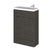 Hudson Reed Fusion Compact Vanity Unit - Floor Standing 1 & 2 Door Units with Polymarble Basin - Unbeatable Bathrooms