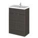 Hudson Reed Fusion Vanity Unit - Floor Standing 1 & 2 Door Units with Polymarble Basin - Unbeatable Bathrooms