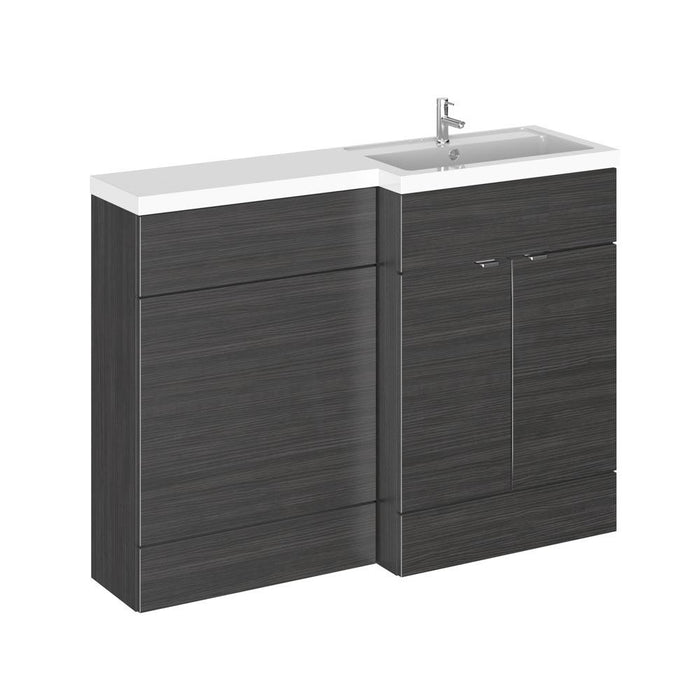 Hudson Reed Fusion 1200mm Vanity Unit Pack - Floor Standing 2 Door Unit - Unbeatable Bathrooms