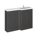 Hudson Reed Fusion 1200mm Vanity Unit Pack - Floor Standing 2 Door Unit - Unbeatable Bathrooms