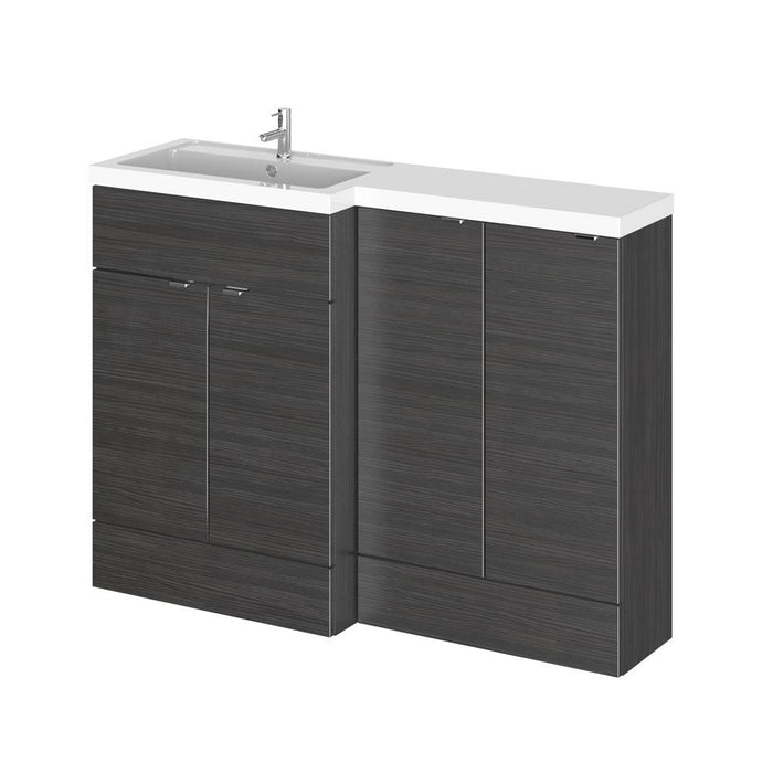 Hudson Reed Fusion 1200mm Vanity Unit Pack - Floor Standing 2 Door Unit - Unbeatable Bathrooms
