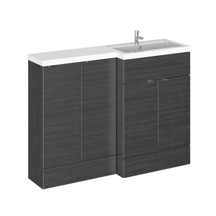 Hudson Reed Fusion 1200mm Vanity Unit Pack - Floor Standing 2 Door Unit - Unbeatable Bathrooms