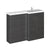 Hudson Reed Fusion 1200mm Vanity Unit Pack - Floor Standing 2 Door Unit - Unbeatable Bathrooms
