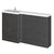 Hudson Reed Fusion 1500mm Vanity Unit Pack - Floor Standing 3 Door Unit - Unbeatable Bathrooms
