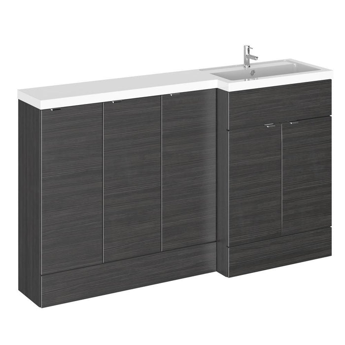 Hudson Reed Fusion 1500mm Vanity Unit Pack - Floor Standing 3 Door Unit - Unbeatable Bathrooms