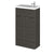 Hudson Reed Fusion Compact Vanity Unit - Floor Standing 1 & 2 Door Units with Polymarble Basin - Unbeatable Bathrooms