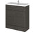 Hudson Reed Fusion Vanity Unit - Floor Standing 1 & 2 Door Units with Polymarble Basin - Unbeatable Bathrooms