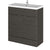 Hudson Reed Fusion Vanity Unit - Floor Standing 2 Door Unit with Basin (Full Depth) - Unbeatable Bathrooms