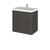 Hudson Reed Fusion Vanity Unit - Wall Hung 2 Drawer Unit with Basin - Unbeatable Bathrooms