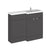 Hudson Reed Fusion 1200mm Compact Vanity Unit Pack - Floor Standing 2 Door Unit - Unbeatable Bathrooms