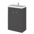 Hudson Reed Fusion Vanity Unit - Floor Standing 2 Door Unit with Basin (Full Depth) - Unbeatable Bathrooms