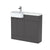 Hudson Reed Fusion 1000/1100mm Vanity Unit Pack - Floor Standing 2 Door Unit with Semi Recessed Basin - Unbeatable Bathrooms