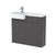 Hudson Reed Fusion 1000/1100mm Vanity Unit Pack - Floor Standing 2 Door Unit with Semi Recessed Basin - Unbeatable Bathrooms