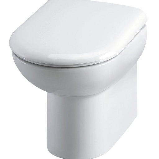 Hudson Reed Linton Back To Wall Toilet & Seat - Unbeatable Bathrooms