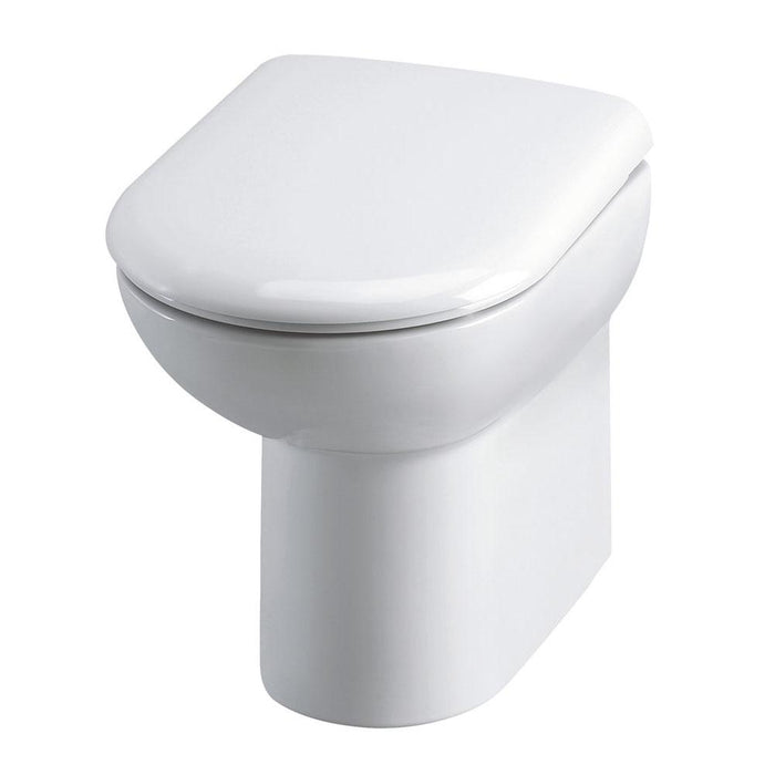 Hudson Reed Comfort Height Back To Wall Toilet & Seat - Unbeatable Bathrooms