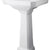 Hudson Reed Richmond Full Pedestal Basin - 1, 2 & 3TH (Various Sizes) - Unbeatable Bathrooms
