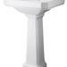 Hudson Reed Richmond Full Pedestal Basin - 1, 2 & 3TH (Various Sizes) - Unbeatable Bathrooms