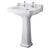 Hudson Reed Richmond Full Pedestal Basin - 1, 2 & 3TH (Various Sizes) - Unbeatable Bathrooms
