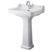Hudson Reed Richmond Full Pedestal Basin - 1, 2 & 3TH (Various Sizes) - Unbeatable Bathrooms