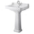 Hudson Reed Richmond Full Pedestal Basin - 1, 2 & 3TH (Various Sizes) - Unbeatable Bathrooms