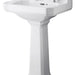 Hudson Reed Richmond Full Pedestal Basin - 1, 2 & 3TH (Various Sizes) - Unbeatable Bathrooms