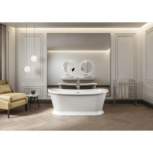 Charlotte Edwards Rosemary 1710 x 720mm Rolling Edged Freestanding Bath - Unbeatable Bathrooms