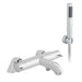 Vado Celsius Pillar Mounted 2 Hole Thermostatic Bath Shower Mixer - Unbeatable Bathrooms