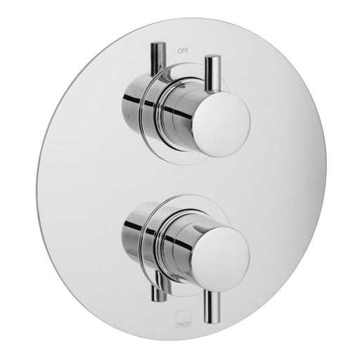 Vado Celsius One Outlet Two Handle Wall Mounted Concealed Thermostatic Shower Valve - Unbeatable Bathrooms