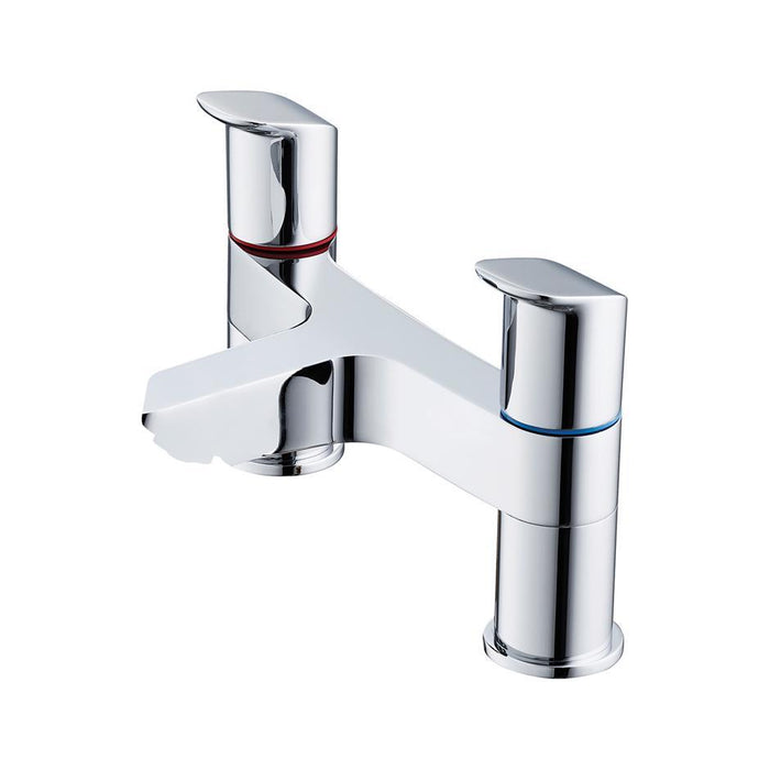 Ideal Standard Ceraflex two hole deck mounted dual control bath filler - Unbeatable Bathrooms
