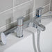 Ideal Standard Ceraflex two taphole deck mounted dual control bath shower mixer - Unbeatable Bathrooms