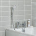 Ideal Standard Ceraflex two taphole deck mounted dual control bath shower mixer - Unbeatable Bathrooms