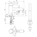 Ideal Standard Ceraline single lever one hole bath shower mixer - Unbeatable Bathrooms