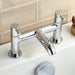 Ideal Standard Ceraline two taphole dual control bath filler - Unbeatable Bathrooms