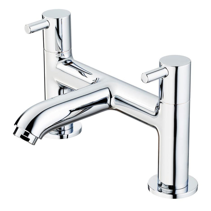 Ideal Standard Ceraline two taphole dual control bath filler - Unbeatable Bathrooms