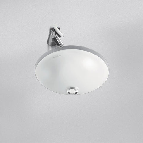 Armitage Shanks Cherwell 21 Round Under-Countertop Basin - No Tapholes - Unbeatable Bathrooms